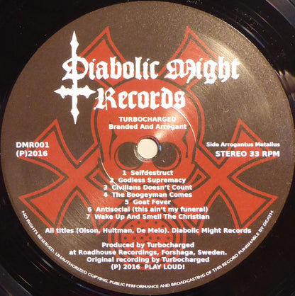 Turbocharged : Branded And Arrogant (The Early Heresies) (LP, Comp, Ltd)