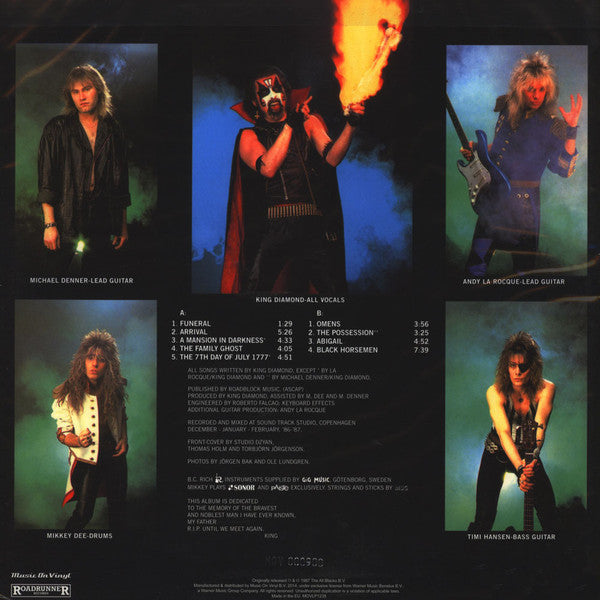 King Diamond : Abigail (LP, Album, Ltd, Num, RE, Yel)