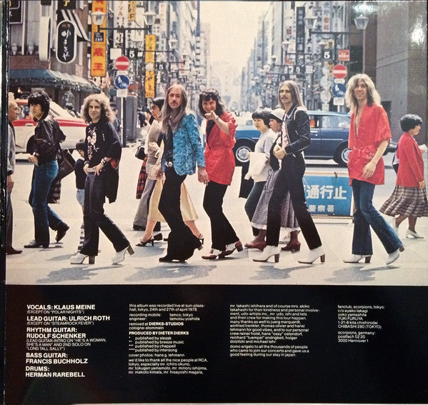 Scorpions : Tokyo Tapes (2xLP, Album, RE, Gat)