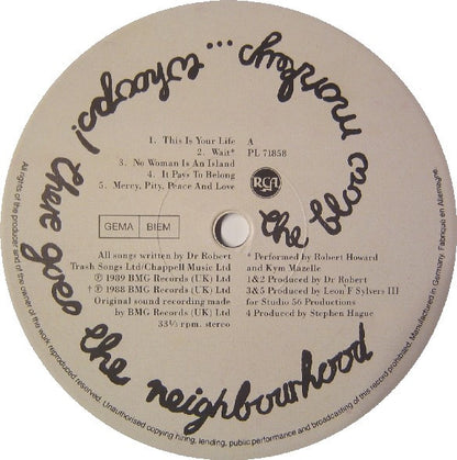 The Blow Monkeys : Whoops! There Goes The Neighbourhood (LP, Album)