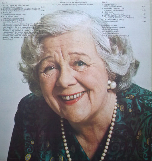Elga Olga : Elga Olga Af København (LP, RE)