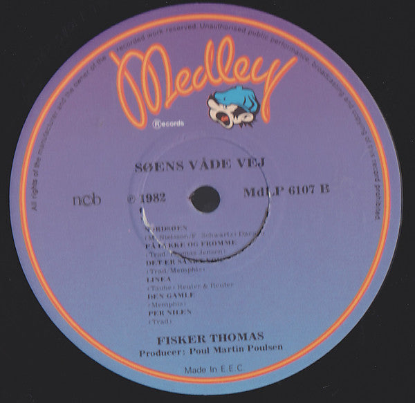 Fisker Thomas : Søens Våde Vej (LP)