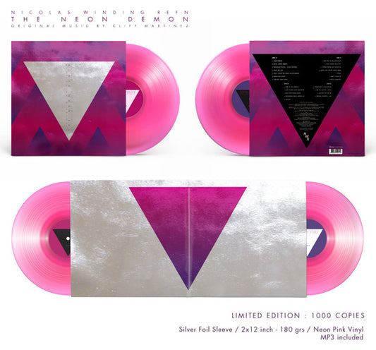 Cliff Martinez : The Neon Demon (Original Music) (2xLP, Album, Ltd, Pin)