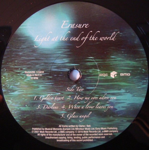 Erasure : Light At The End Of The World (LP, Album, Ltd, RE, 180)