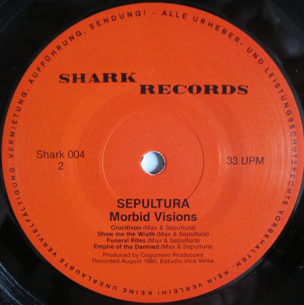 Sepultura : Morbid Visions (LP, Album)