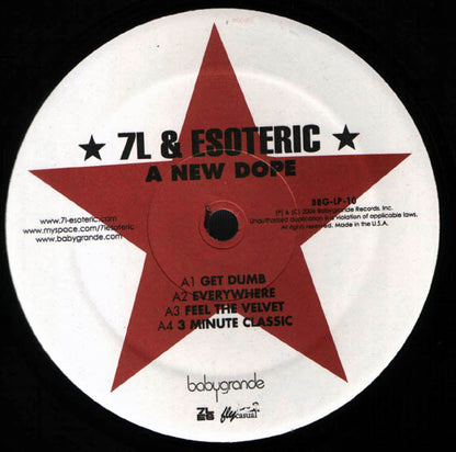 7L & Esoteric : A New Dope (2xLP, Album)