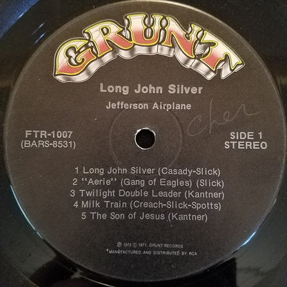 Jefferson Airplane : Long John Silver (LP, Album, Hol)