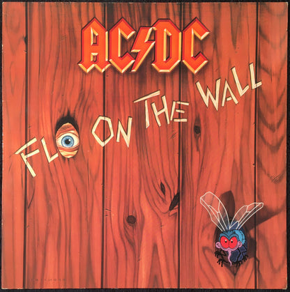 AC/DC : Fly On The Wall (LP, Album, RE, Red)