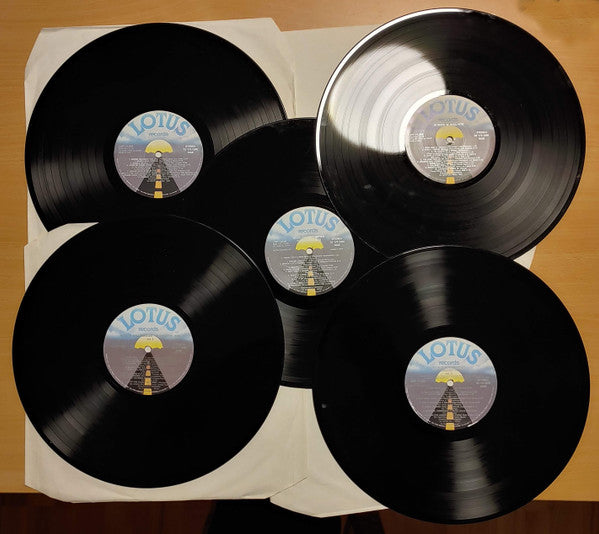 Various : 100 Rock 'N Roll Hits (5xLP, Comp + Box)