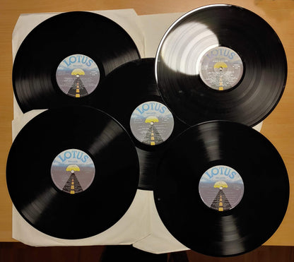 Various : 100 Rock 'N Roll Hits (5xLP, Comp + Box)