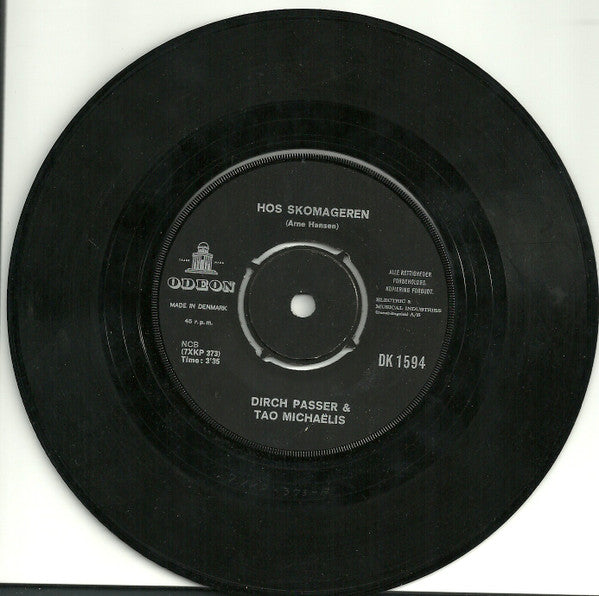 Dirch Passer & Tao Michaëlis : Hos Tandlægen (7", Single, Bla)