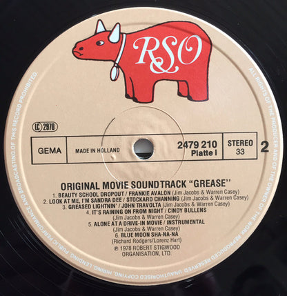 Various : Grease (The Original Soundtrack From The Motion Picture) (2xLP, Album, Gat)