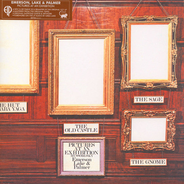 Emerson, Lake & Palmer : Pictures At An Exhibition (LP, Album, RE, RM, Gat)