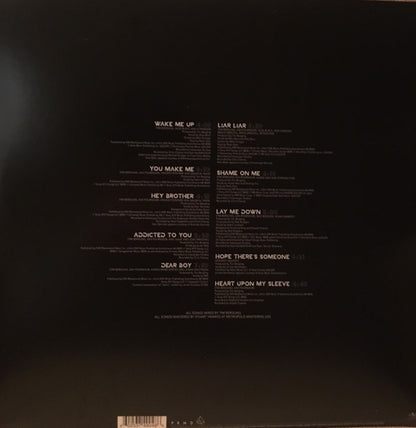 Avicii : True (LP, Album, RE, Gat)