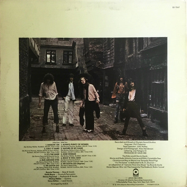 Heavy Metal Kids : Heavy Metal Kids (LP, Album, Pre)