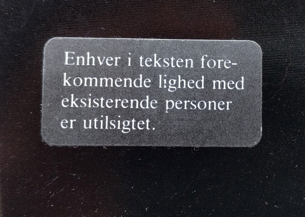 CV Jørgensen* : Tidens Tern (LP, Album)
