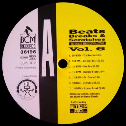 Simon Harris : Beats, Breaks & Scratches Volume 6 (LP)