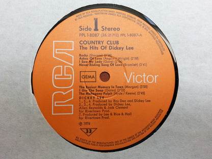 Dickey Lee : The Hits Of Dickey Lee (LP, Comp, Club)