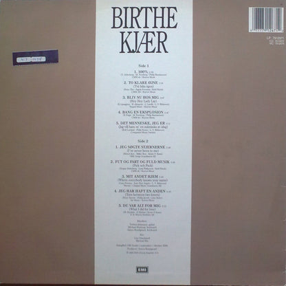 Birthe Kjær : 100% (LP)