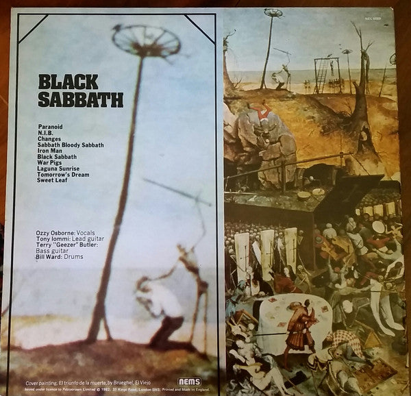 Black Sabbath : Greatest Hits (LP, Comp, RE)