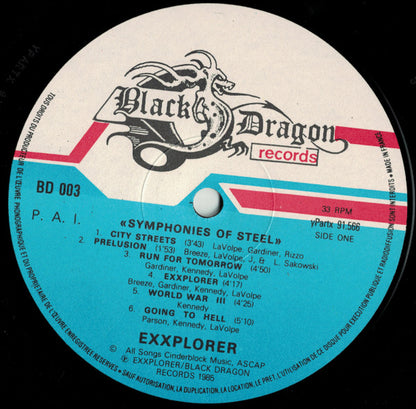 Exxplorer : Symphonies Of Steel (LP, Album)