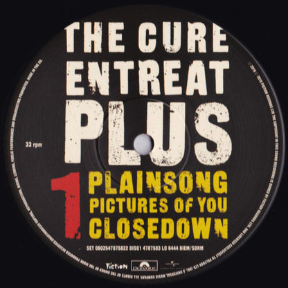 The Cure : Entreat Plus (2xLP, Album, RE, RM, RP, 180)