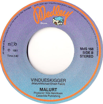 Malurt : Superlove / Vindueskigger (7", Single)