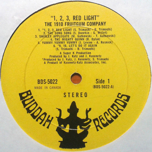 1910 Fruitgum Company : 1, 2, 3 Red Light (LP, Album)