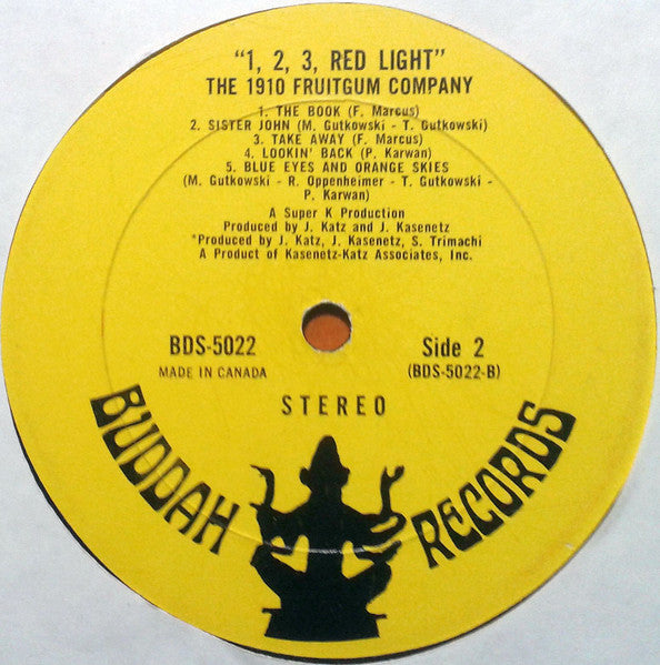 1910 Fruitgum Company : 1, 2, 3 Red Light (LP, Album)
