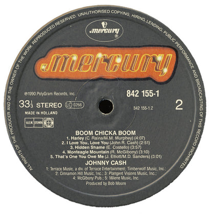 Johnny Cash : Boom Chicka Boom (LP, Album)
