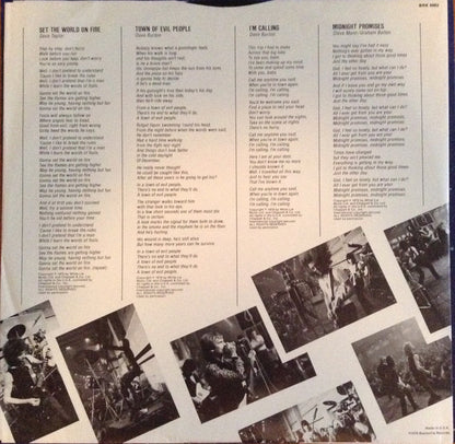 Liar (3) : Set The World On Fire (LP, Album)