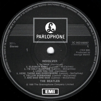 The Beatles : Revolver (LP, Album, RE)