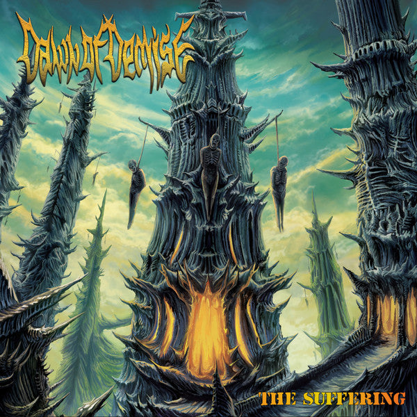 Dawn Of Demise : The Suffering (LP, Album, Yel)