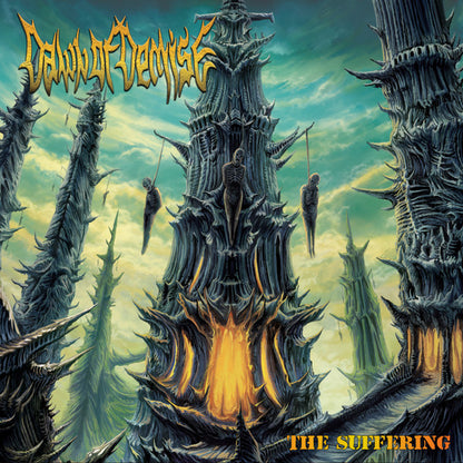 Dawn Of Demise : The Suffering (LP, Album, Yel)