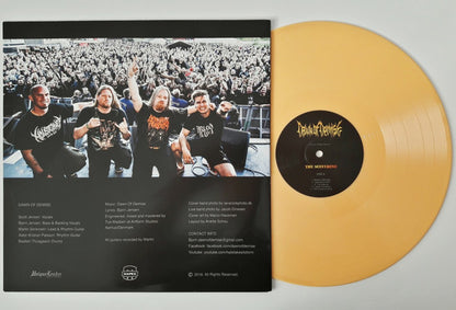 Dawn Of Demise : The Suffering (LP, Album, Yel)