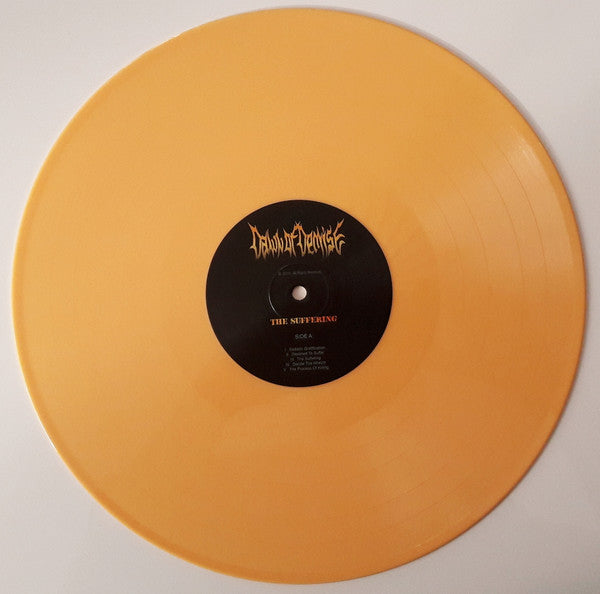 Dawn Of Demise : The Suffering (LP, Album, Yel)