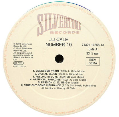 J.J. Cale : Number 10 (LP, Album)