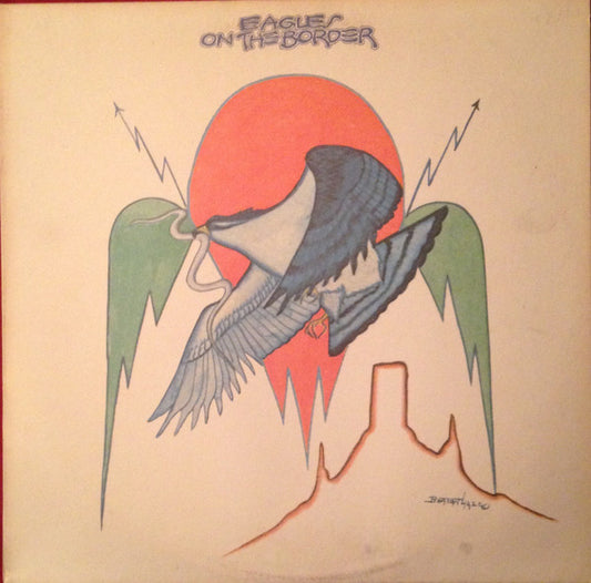 Eagles : On The Border (LP, Album, RP, SP-)