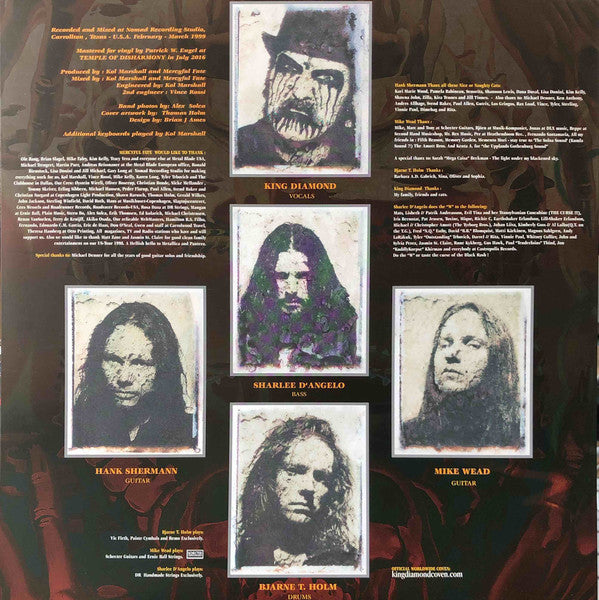 Mercyful Fate : 9 (LP, Album, RE)