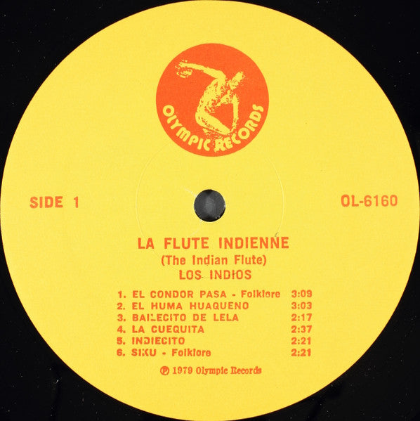 Los Indios : La Flute Indienne (The Indian Flute) (LP, Album)