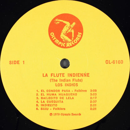 Los Indios : La Flute Indienne (The Indian Flute) (LP, Album)