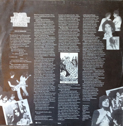 Bob Dylan : Desire (LP, Album)
