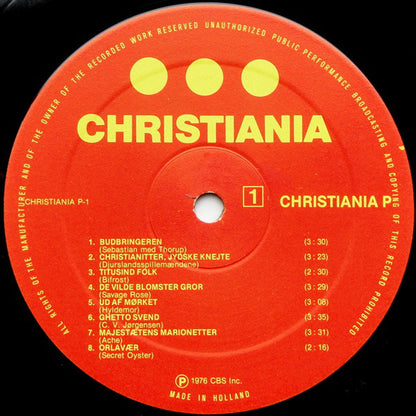 Various : Christiania (LP, Album)