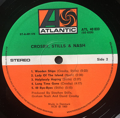 Crosby, Stills & Nash : Crosby, Stills & Nash (LP, Album, Club)