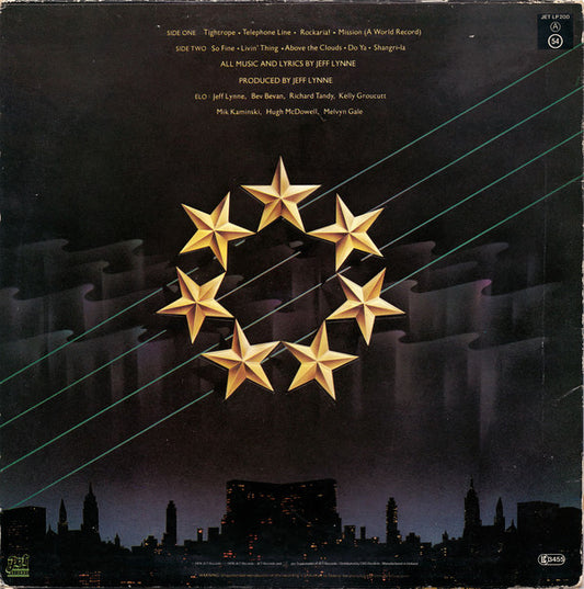 Electric Light Orchestra : A New World Record (LP, Album, Emb)