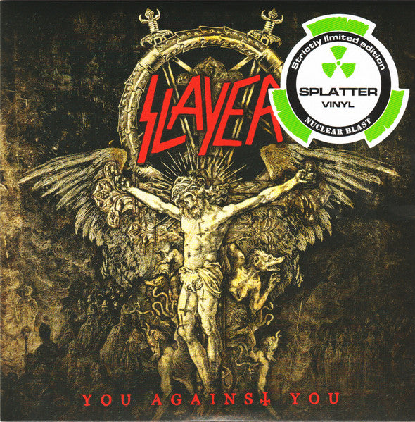 Slayer : You Against You (7", Single, Ltd, Red)