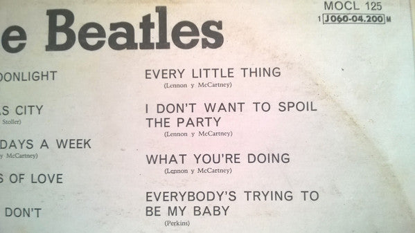 The Beatles : Beatles For Sale (LP, Album, Mono)