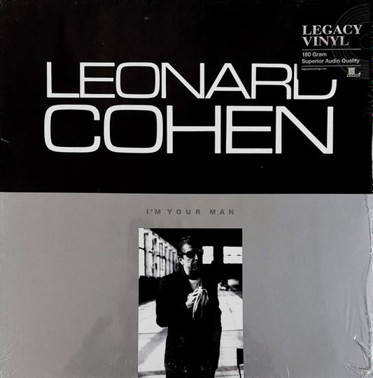 Leonard Cohen : I'm Your Man (LP, Album, RE, RM, RP, 180)