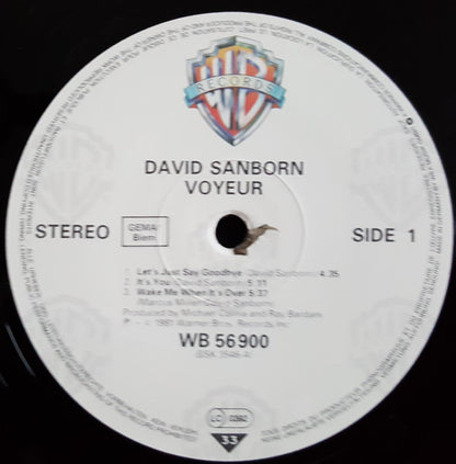 David Sanborn : Voyeur (LP, Album, RE)