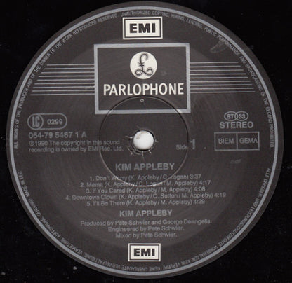 Kim Appleby : Kim Appleby (LP, Album)